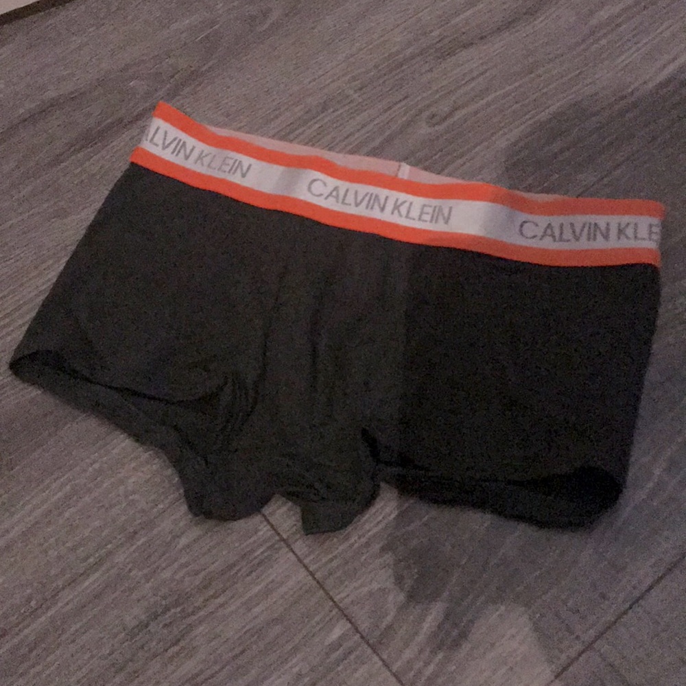 Calvin Klein neon trunks
